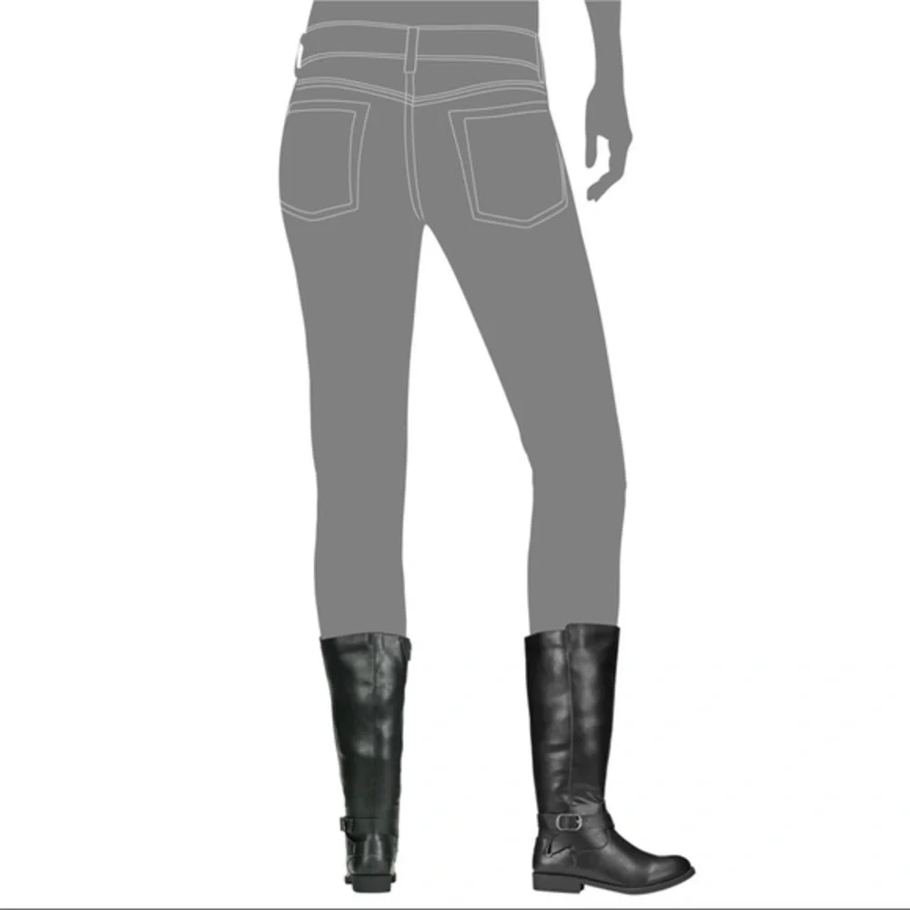 New Style & Co Madixe Riding Boots Black​